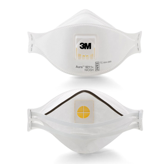 Picture of 3M N95 Respirator 9211+ (w/ Exhale Valve)