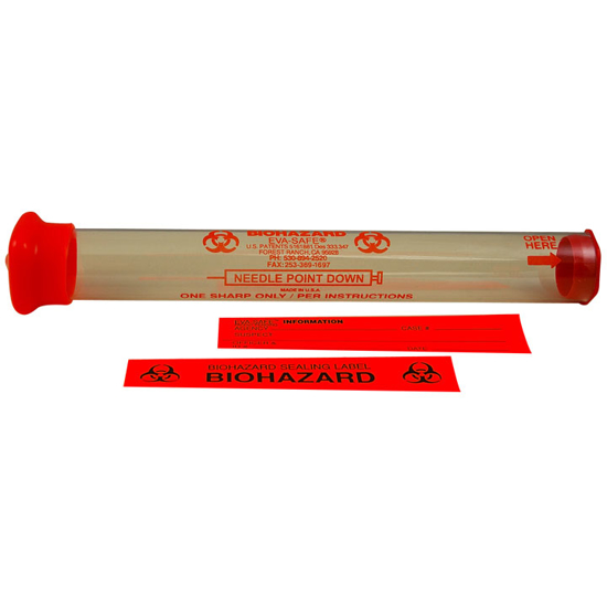 Picture of Eva-Safe Sharps Evidence Tube