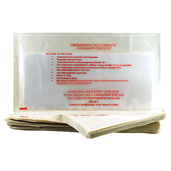 Picture of Cremation Document Pouch