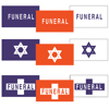 Picture of Fix-A-Post Magnetic Funeral Flags & Banners