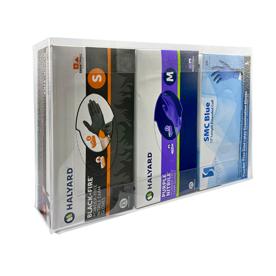 Picture of Plexiglass Glove Holder (Triple Box)