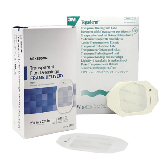 Picture of McKesson & Tegaderm Adhesive Transparent Incision Dressing