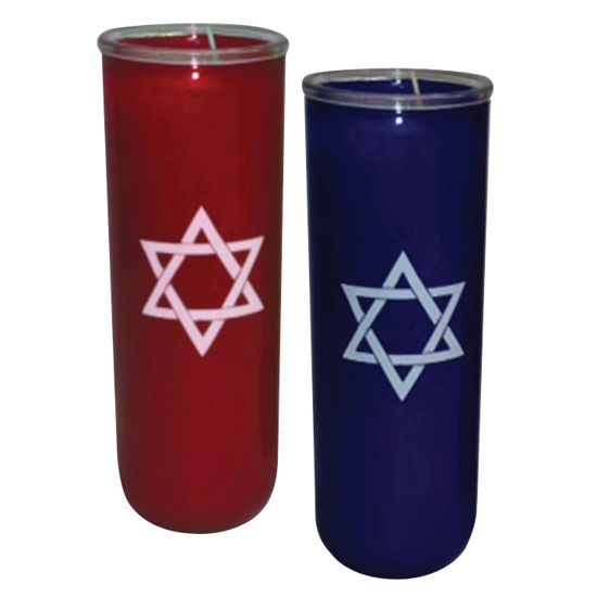 Picture of 7-Day Star of David Candles