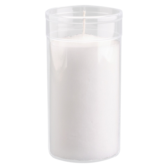 Picture of Candle in Plastic (Crystal)